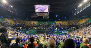 Graduation at the Eagle Bank Arena