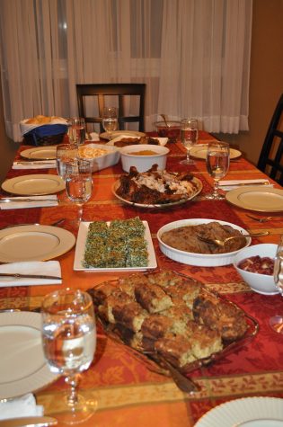 Thanksgiving feast.