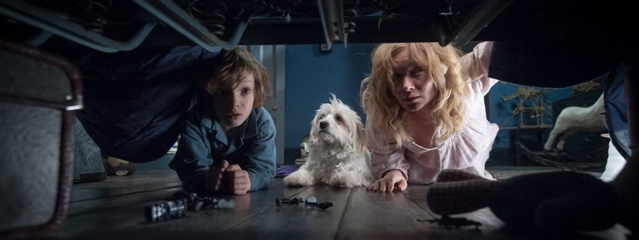 A critical scene from the Babadook