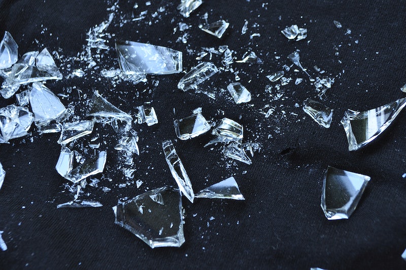 Free broken glass background, public domain CC0 photo.